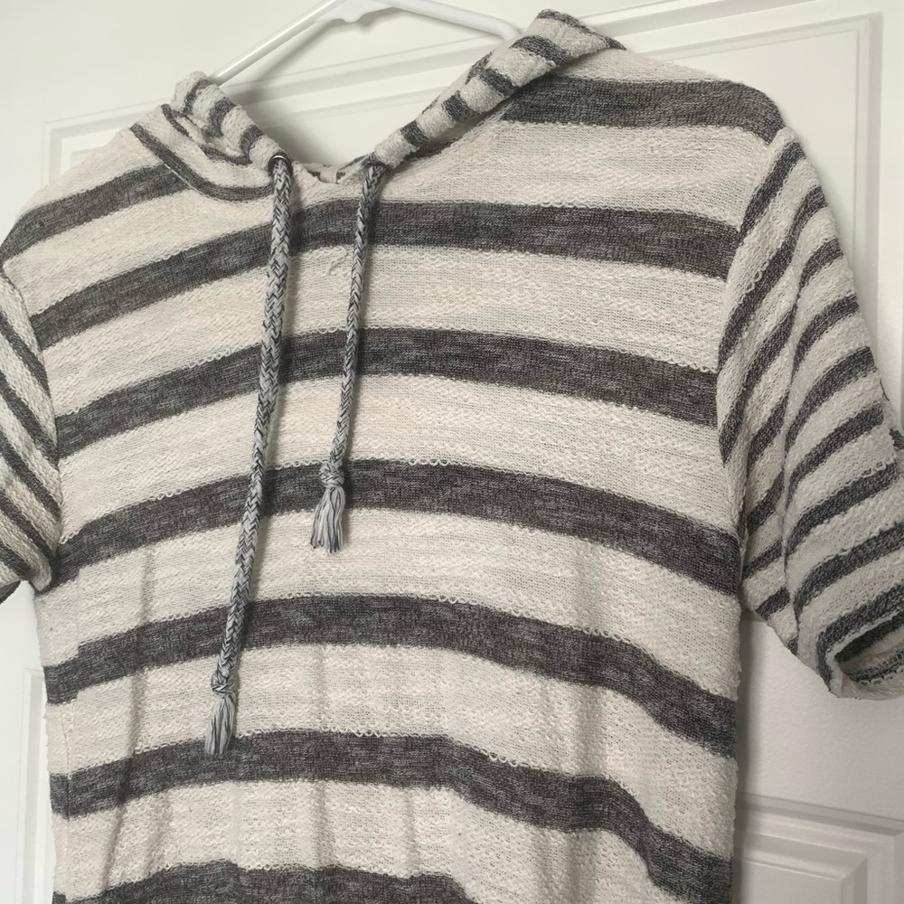 Striped casual dress